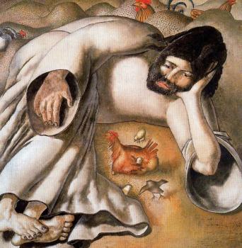 Stanley Spencer : Christ in the Wilderness, The Hen